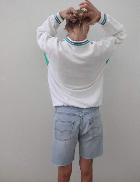 VINTAGE ADIDAS POLO SWEATER