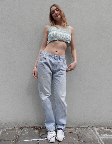 VINTAGE CROCHET CROP TOP