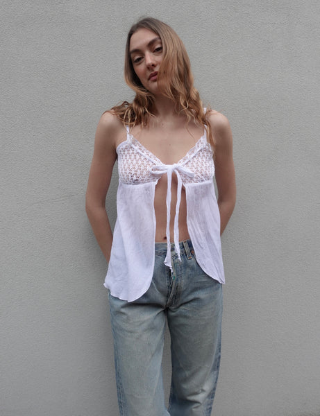 VINTAGE CROCHET CAMI TOP