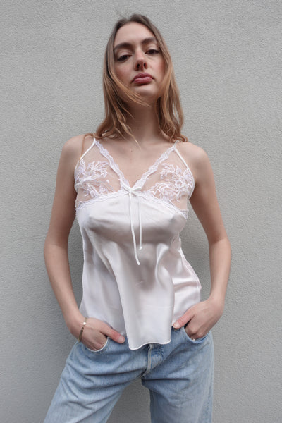 VINTAGE SLIP CAMI TOP