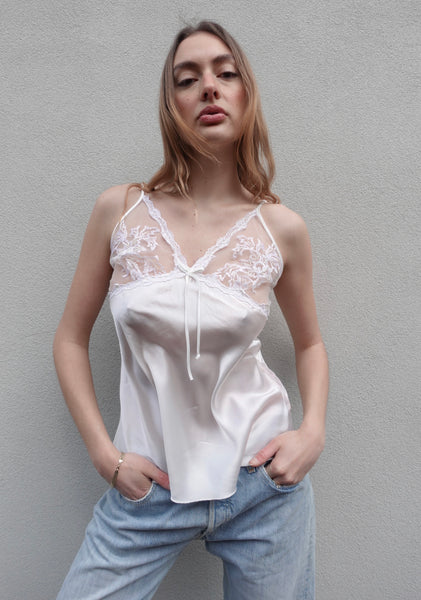 VINTAGE SLIP CAMI TOP