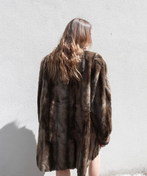 VINTAGE FAUX FUR JACKET