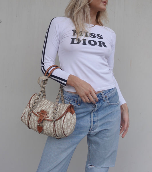 Y2K CHRISTIAN DIOR ROMANTIQUE TROTTER BAG