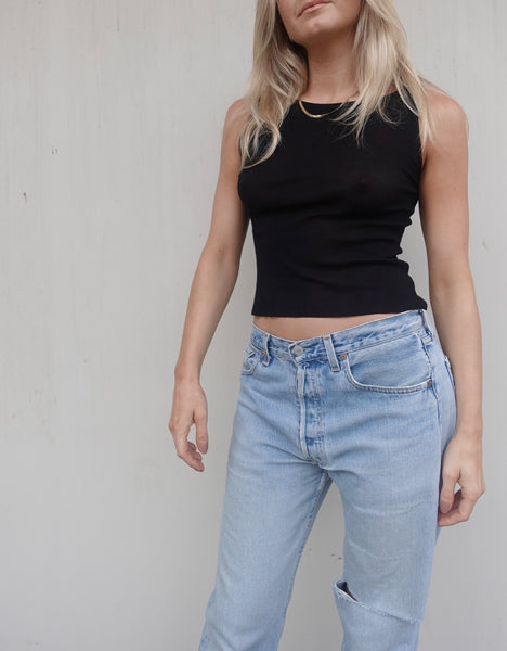 VINTAGE GUCCI KNIT TANK TOP
