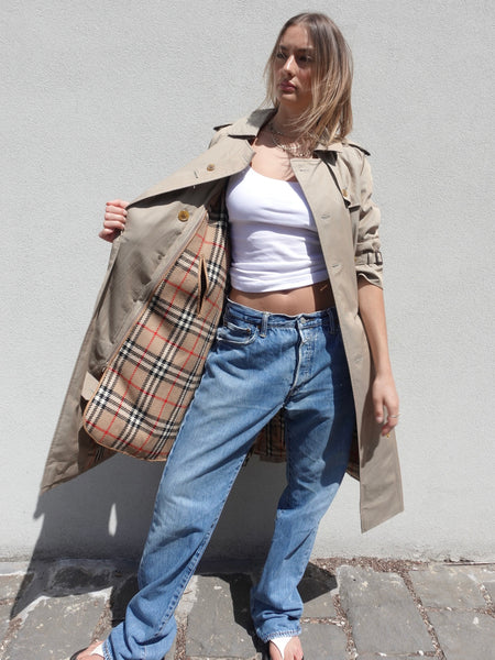 VINTAGE BURBERRY TRENCH COAT