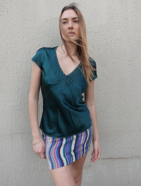 VINTAGE SILK TOP