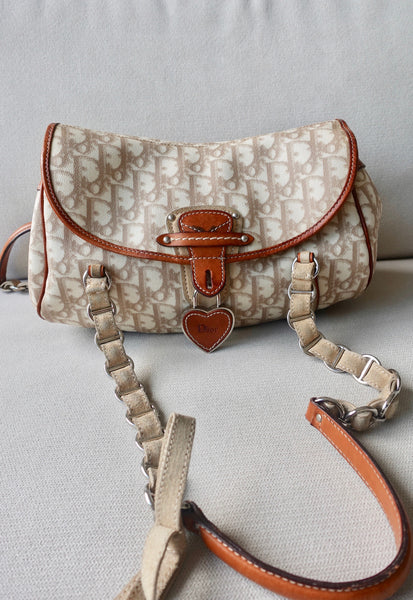 Y2K Dior Diorissimo Street Chic Trotter Bag - Orange – Mint Market