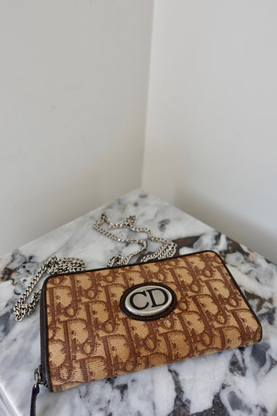 VINTAGE CHRISTIAN DIOR WALLET BAG