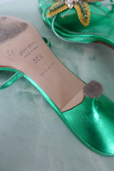 Y2K MIU MIU MULES