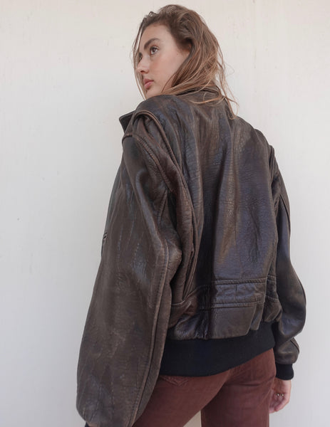 VINTAGE LEATHER JACKET