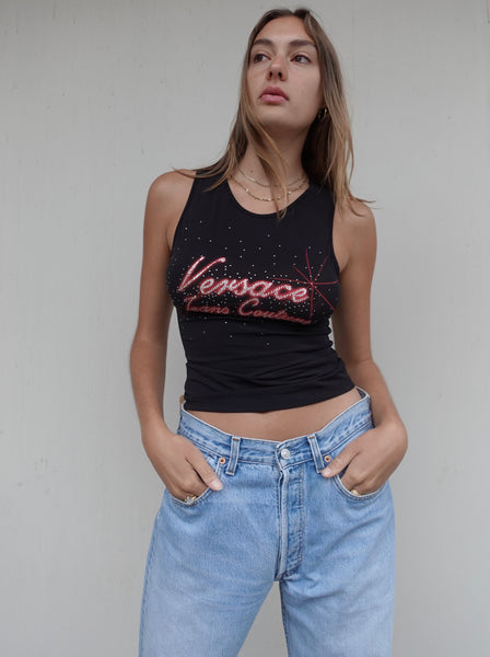 VINTAGE VERSACE TANK TOP