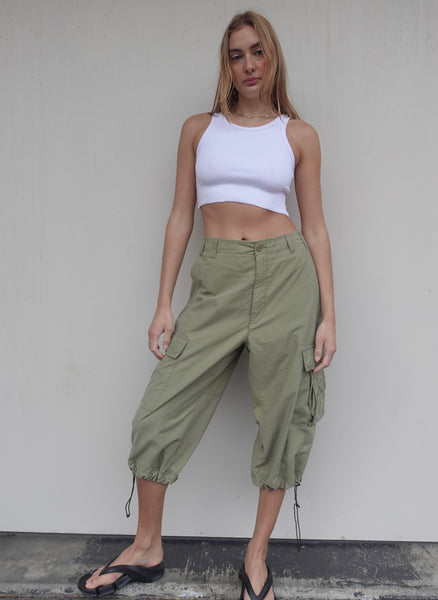Y2K 3/4 CARGO PANTS