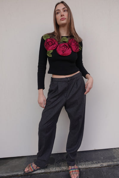 VINTAGE WOOL TROUSERS