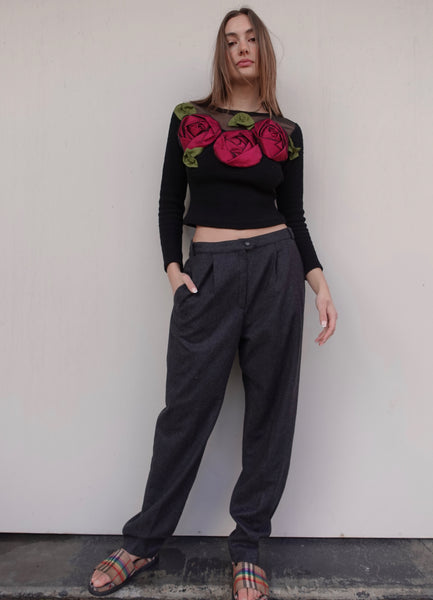 VINTAGE WOOL TROUSERS