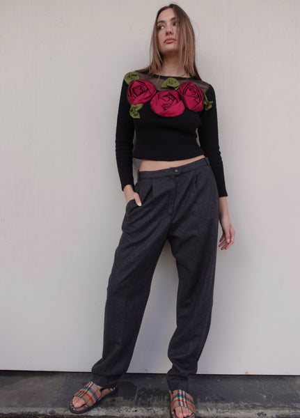 VINTAGE WOOL TROUSERS