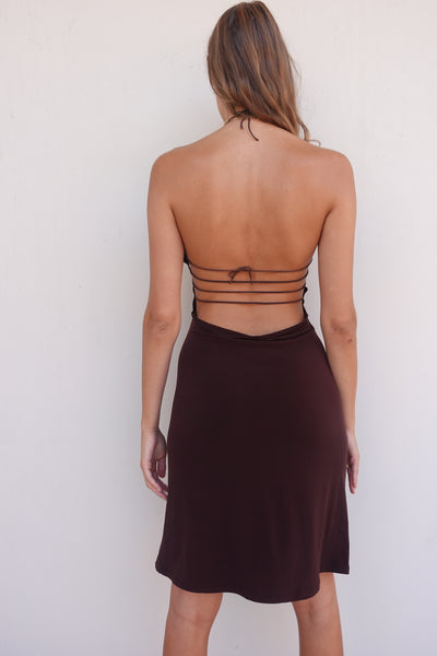 2000s HALTER DRESS