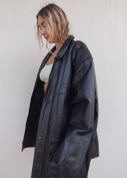 VINTAGE LEATHER JACKET