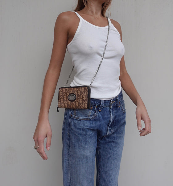 VINTAGE CHRISTIAN DIOR WALLET BAG
