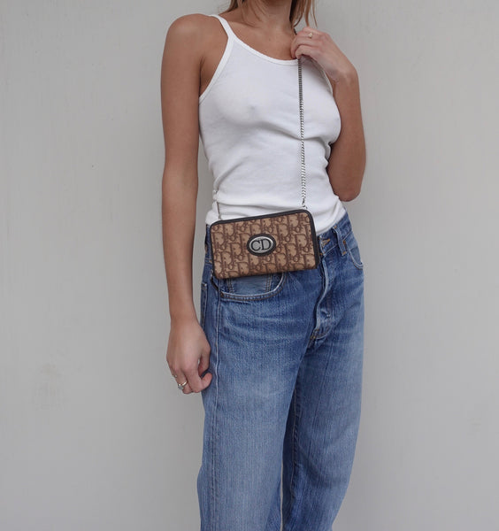 VINTAGE CHRISTIAN DIOR WALLET BAG