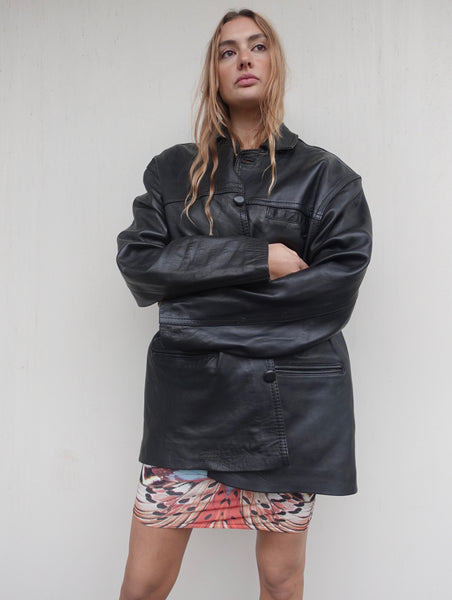 VINTAGE LEATHER JACKET
